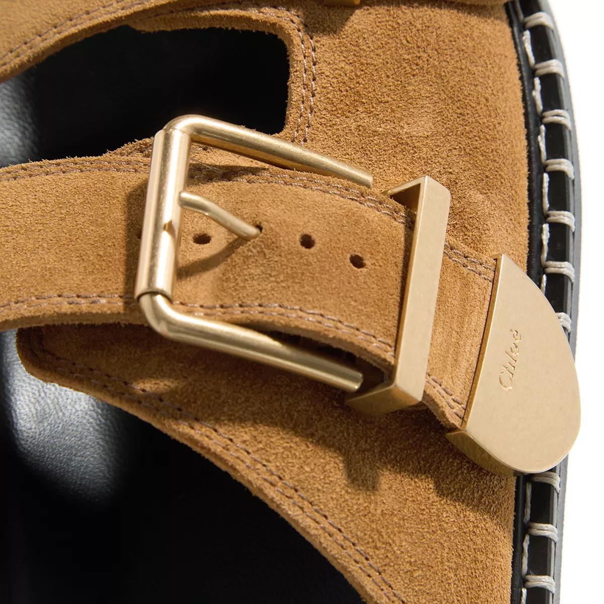 Chloé Sandalen & Sandaletten - Sandal Basso - Gr. 36 (EU) - in Braun - für Damen von Chloé