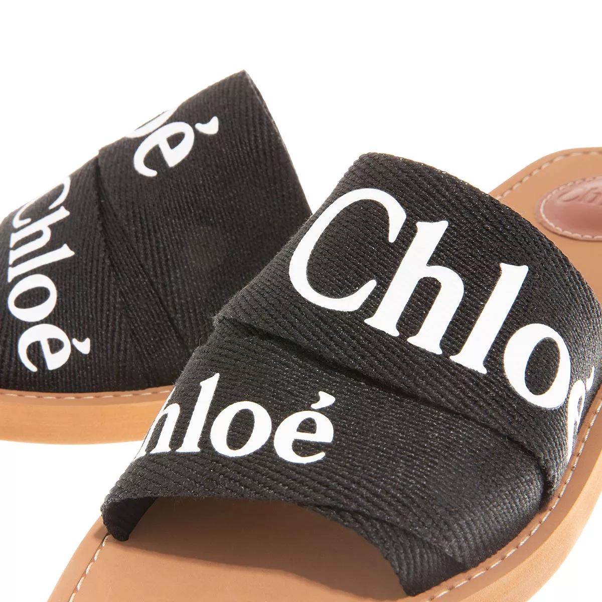 Chloé Sandalen & Sandaletten - Woody - Gr. 38 (EU) - in Schwarz - für Damen von Chloé