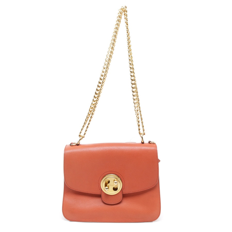 Chloé Schultertasche Orange Rot von Chloé