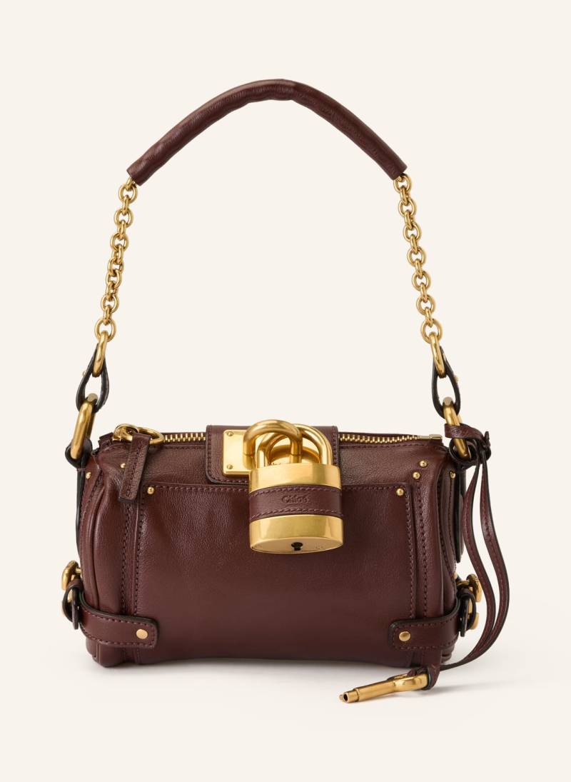 Chloé Schultertasche Paddington Small braun von Chloé