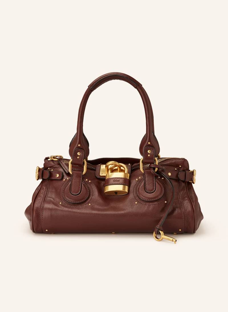 Chloé Schultertasche Paddington braun von Chloé