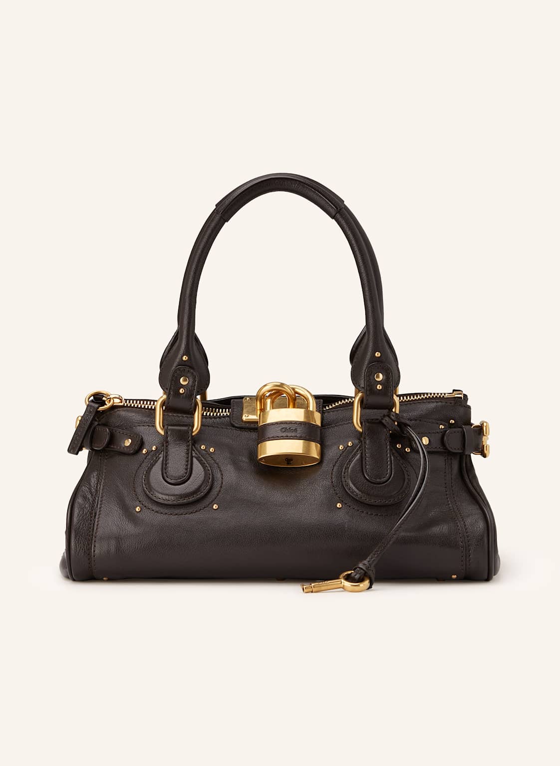 Chloé Schultertasche Paddington braun von Chloé