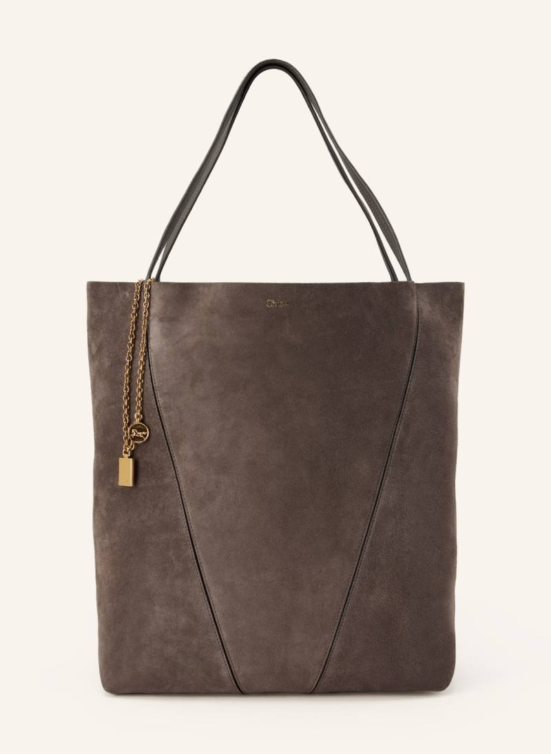 Chloé Shopper Spin grau von Chloé