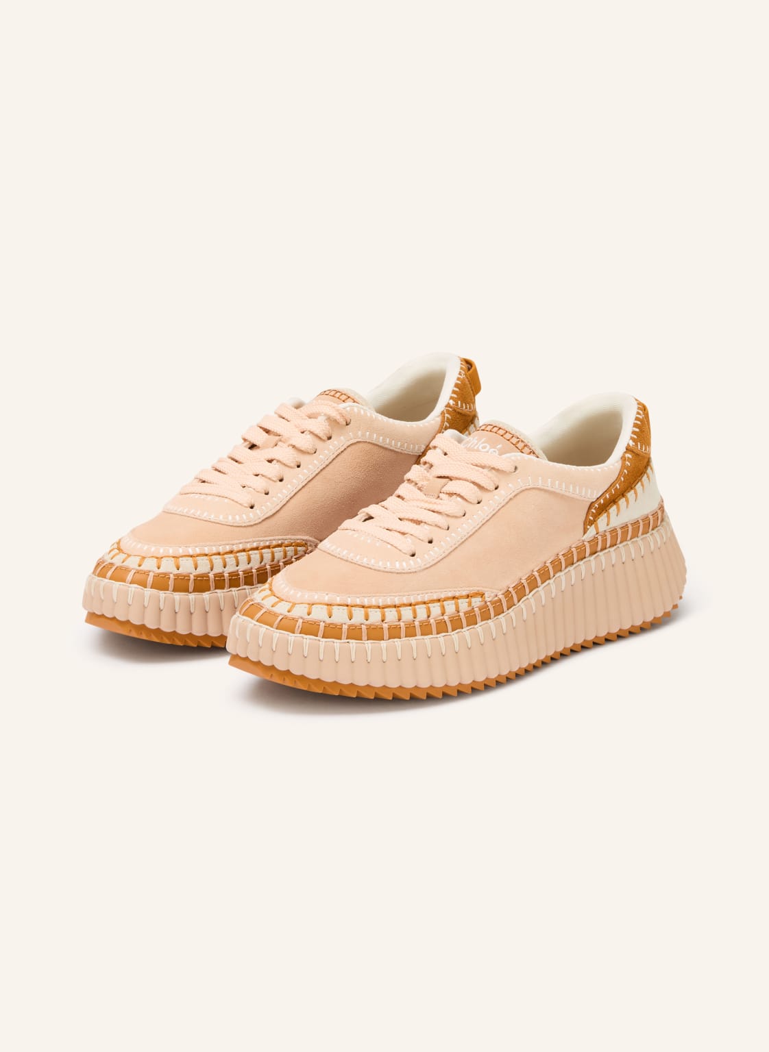 Chloé Sneaker Nama rosa von Chloé