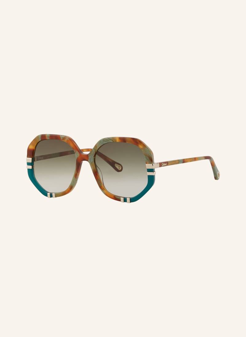 Chloé Sonnenbrille ch0105s braun von Chloé