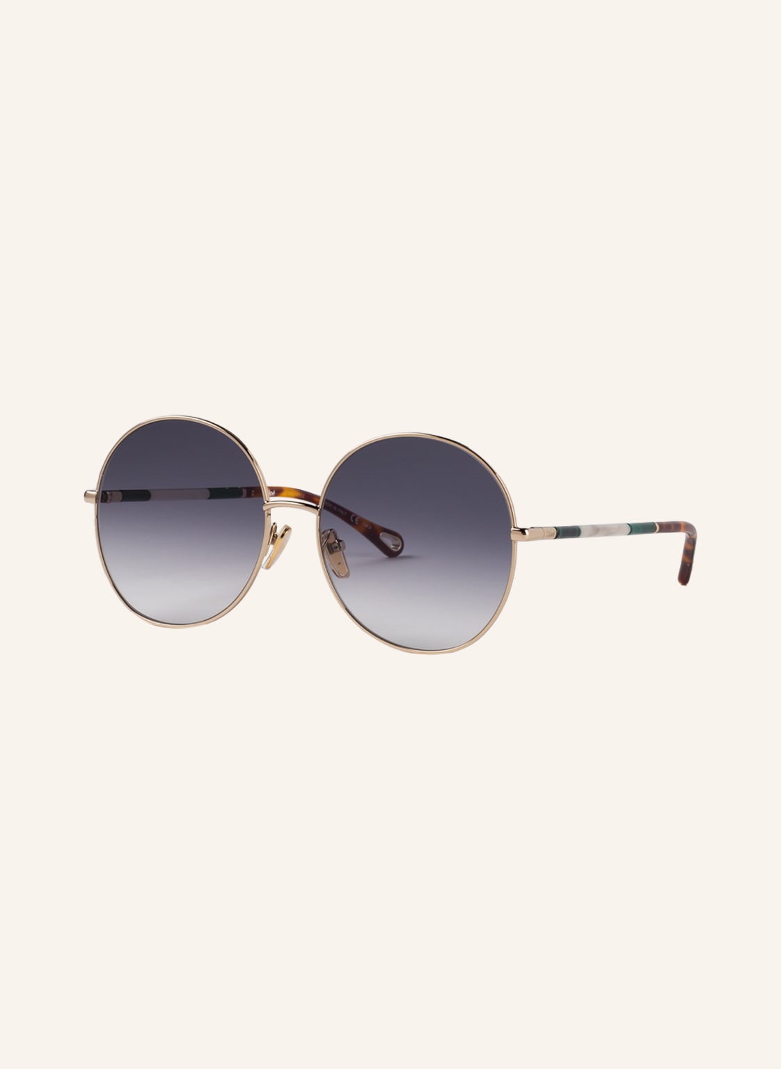 Chloé Sonnenbrille ch0112s gold von Chloé