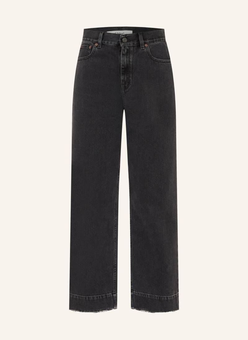 Chloé Straight Jeans schwarz von Chloé