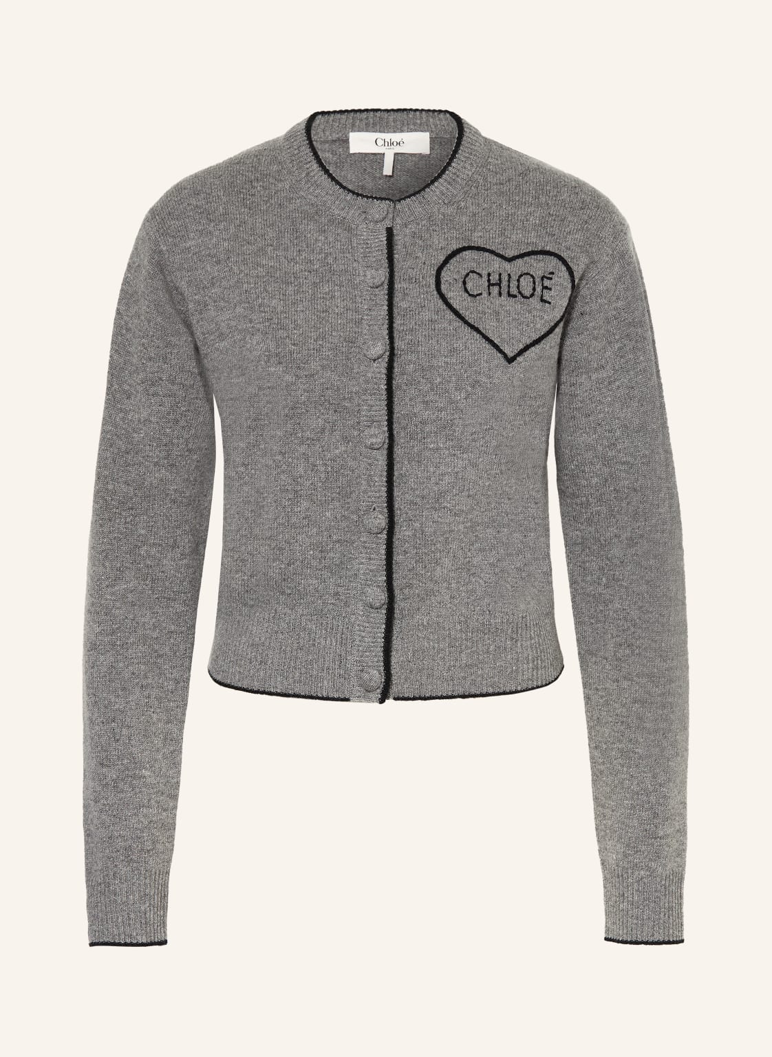 Chloé Strickjacke grau von Chloé