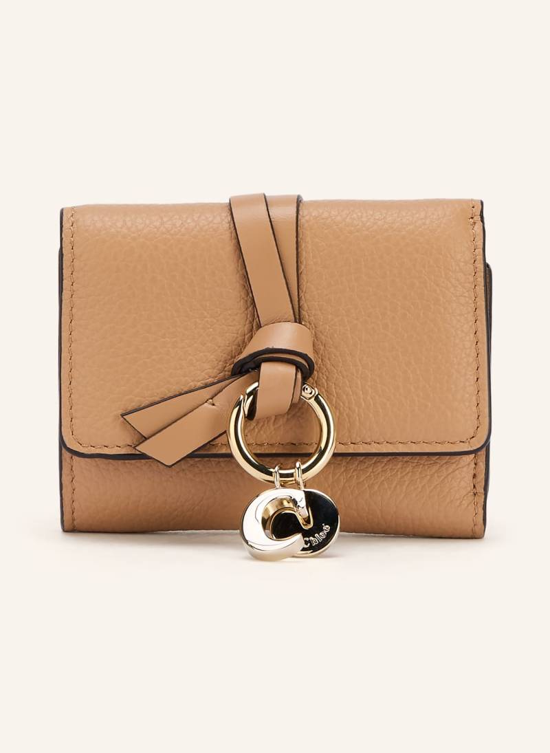 Chloé Taschenanhänger beige von Chloé