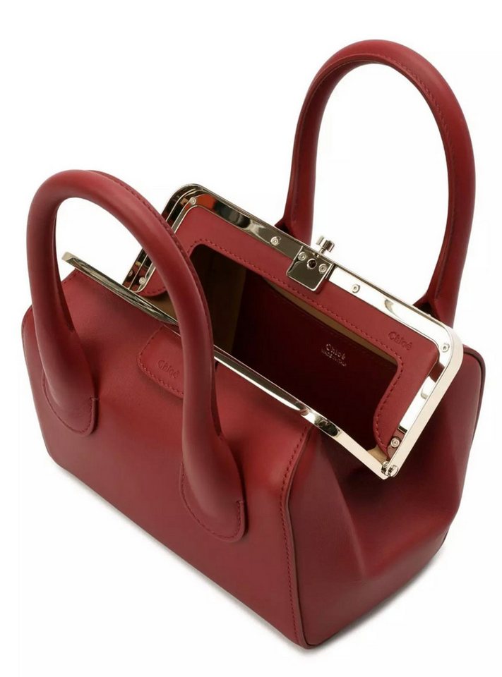 Chloé Umhängetasche Joyce Frame Schultertasche Crossbody Handtasche Tasche, Abnehmbarer und verstellbarer Schulterriemen für vielseitiges Tragen von Chloé