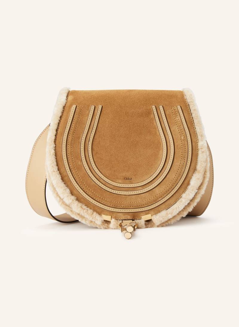 Chloé Umhängetasche Marcie beige von Chloé