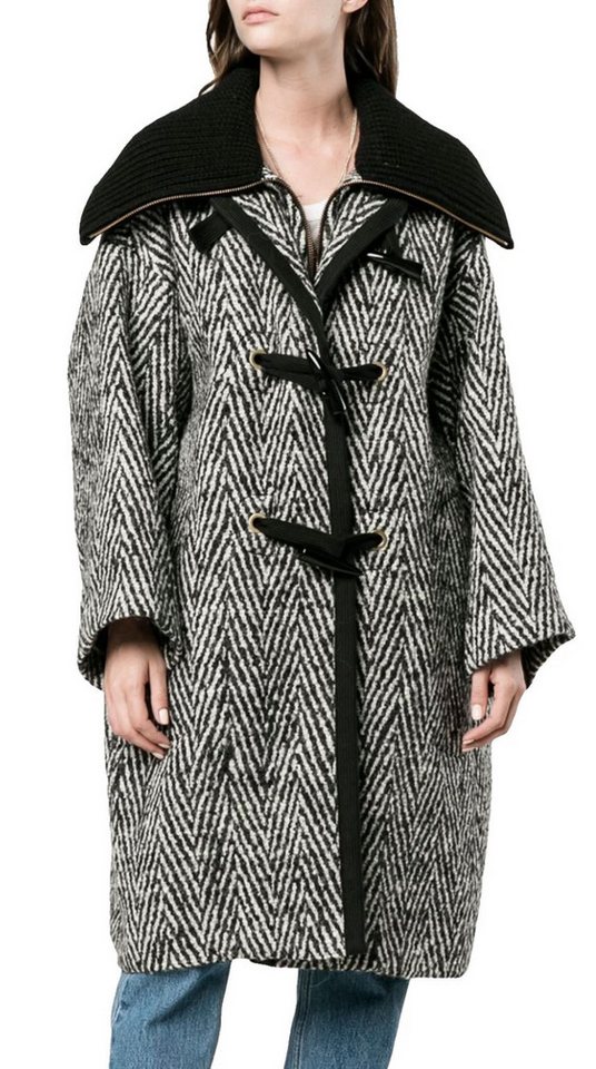 Chloé Wollmantel Jacke Ein ikonisches Meisterwerk der französischen Hauptlinie Hochwertige Verarbeitung – Made in France von Chloé