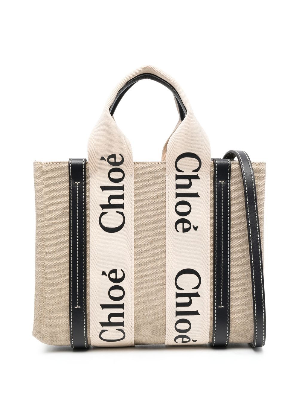 Chloé Woody Handtasche - Nude von Chloé