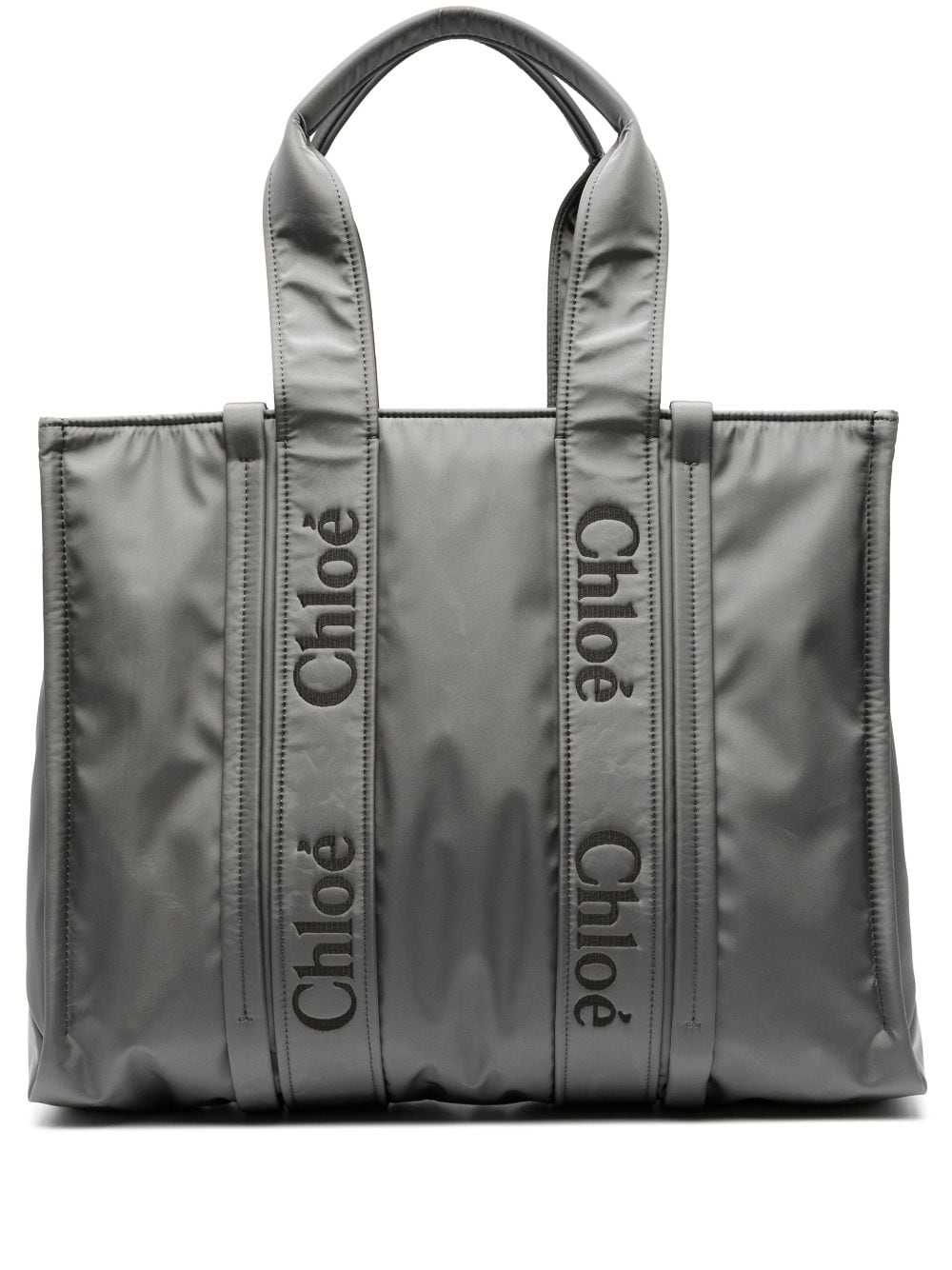 Chloé Großer Woody Shopper - Grau von Chloé