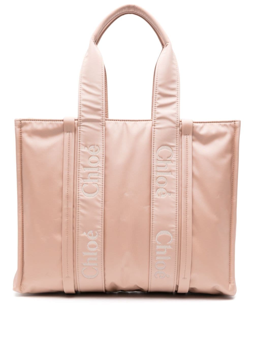 Chloé Großer Woody Shopper - Rosa von Chloé