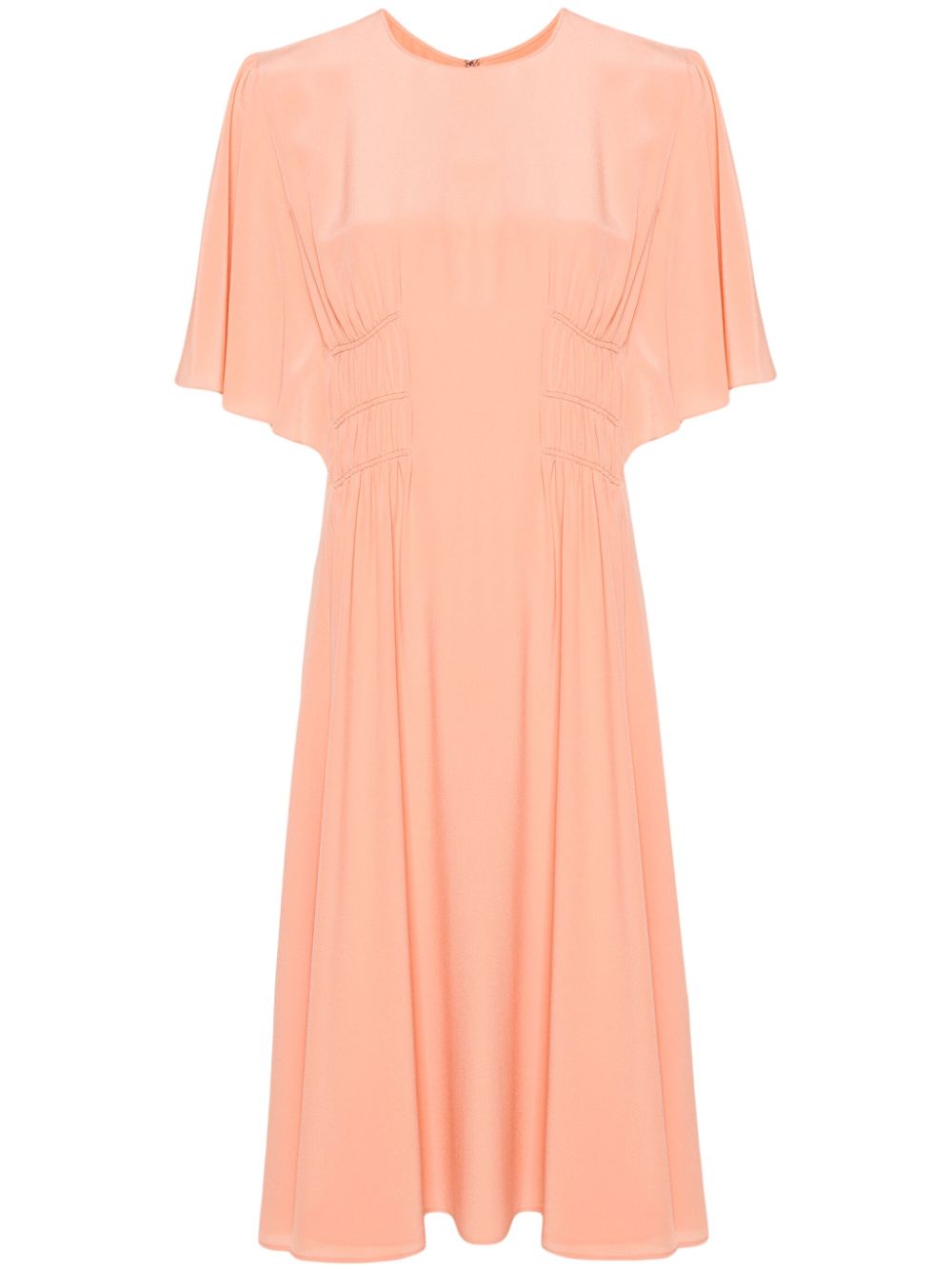 Chloé Midikleid aus Seide - Rosa von Chloé