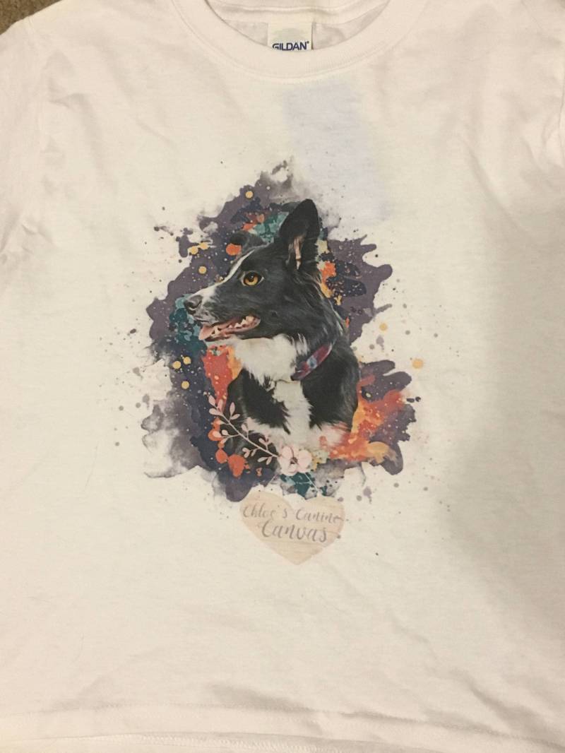 Chloe-T-Shirt Chloe-T-Shirt von ChloesCanineCanvas