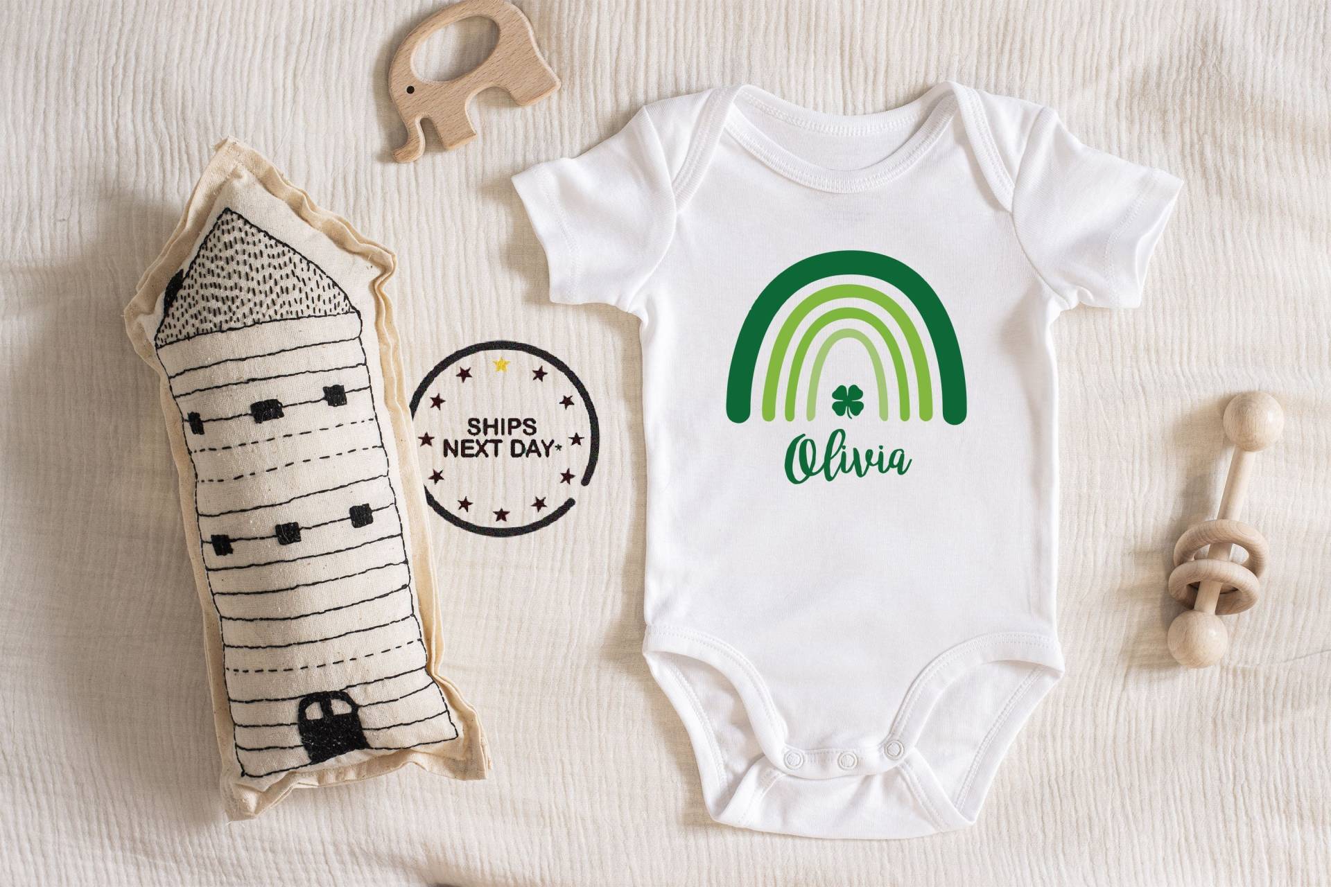 st. Patricks Day Baby Body Jungen Mädchen Unisex Kleidung Neue Schwangerschaft Ankündigung Babyparty Geschenkidee Bodysuit 185 von ChloesFund