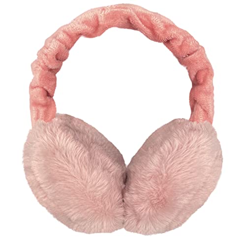 Chmentnanza Ohrenschützer,Ohrenwärmer Damen Winter, Ohrwärmer für Frauen Faltbare Plüsch Warme Ohrenschützer Winter, Earmuffs Winter，Für Kälteschutz und Ohrenschützer im Freien (Rosa) von Chmentnanza