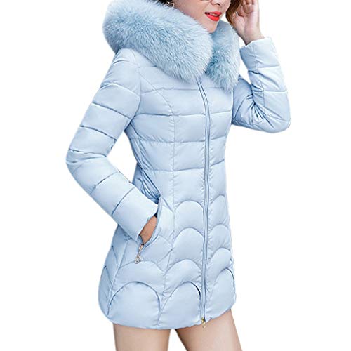 Chnnamzu Steppjacke Damen Lang - Herbst Winter Lang Puffer Jacke Mantel Winterjacke Knielang Daunenjacke Mit Kapuze Elegant Wintermantel mit Reißverschluss und Tasche von Chnnamzu