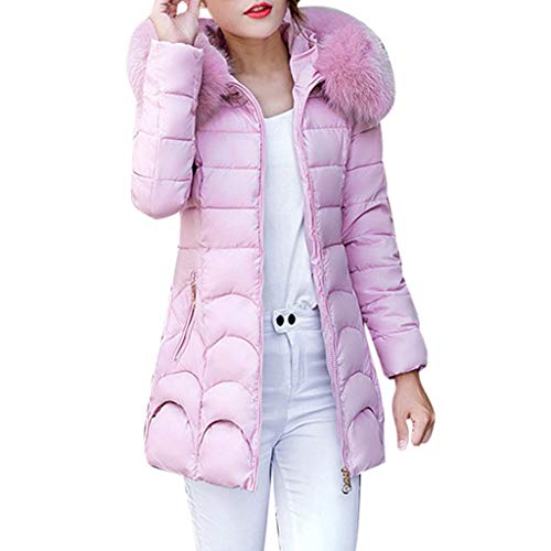 Chnnamzu Steppjacke Damen Lang - Herbst Winter Lang Puffer Jacke Mantel Winterjacke Knielang Daunenjacke Mit Kapuze Elegant Wintermantel mit Reißverschluss und Tasche von Chnnamzu