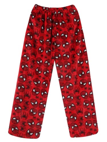 Pyjamahose Damen Lang - Pyjama Hose Damen Flanell Schlafanzug Hosen Schlafanzughose Anime Cartoon Kawaii Kuschelig Weich Bequeme Warme Flauschig Casual Home Lounge Schlafhose Herbst-Winter von Chnnamzu