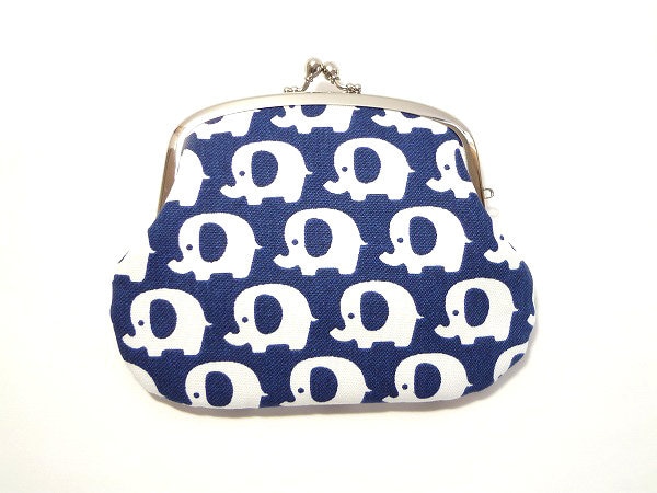 Elefant, Metallrahmen Brieftasche, Brieftasche Mit Doppeltem Kussverschluss, Geldbörse von ChochoFlower