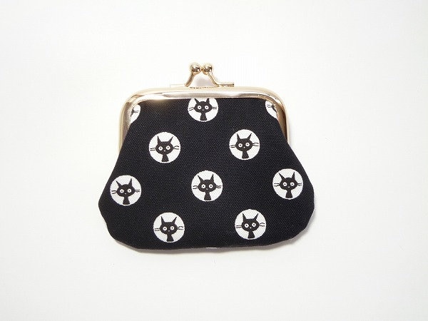 Schwarze Katzen, Geldbörse Mit Metallrahmen, Kussverschluss von ChochoFlower