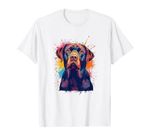 Schokoladen-Labrador Hund Geschenke Frauen Kinder Jungen Mädchen Männer T-Shirt von Chocolate Labrador Dog Apparel