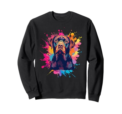 Schokoladen-Labrador Hund Geschenke Frauen Kinder Jungen Mädchen Männer Sweatshirt Schokoladen-Labrador Hund Geschenke Frauen Kinder Jungen Mädchen Männer Sweatshirt von Chocolate Labrador Dogs Apparel