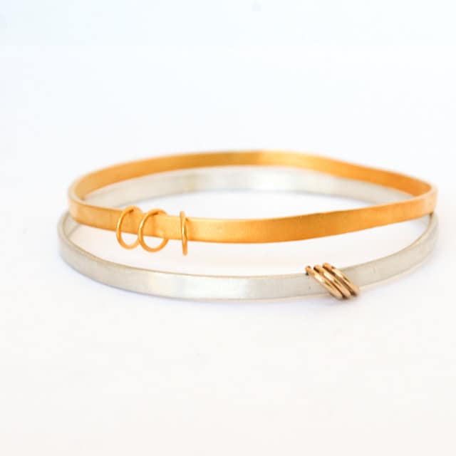 Passen Sie Ihren Lieblingsspruch An Einem Armreifen, Umweltfreundlichem Sterlingsilber Oder 14Kt Gold Vermeil An. Personalisieren von ChocolateAndSteel