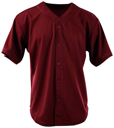 ChoiceApparel Herren Baseball Team Trikots, 088-dark red, XX-Large ChoiceApparel Herren Baseball Team Trikots, 088-dark red, XX-Large von ChoiceApparel