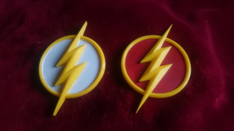 Flash Cw Inspiriert 3D Gedrucktes Brust Emblem Flash Cw Inspiriert 3D Gedrucktes Brust Emblem von Chompworks