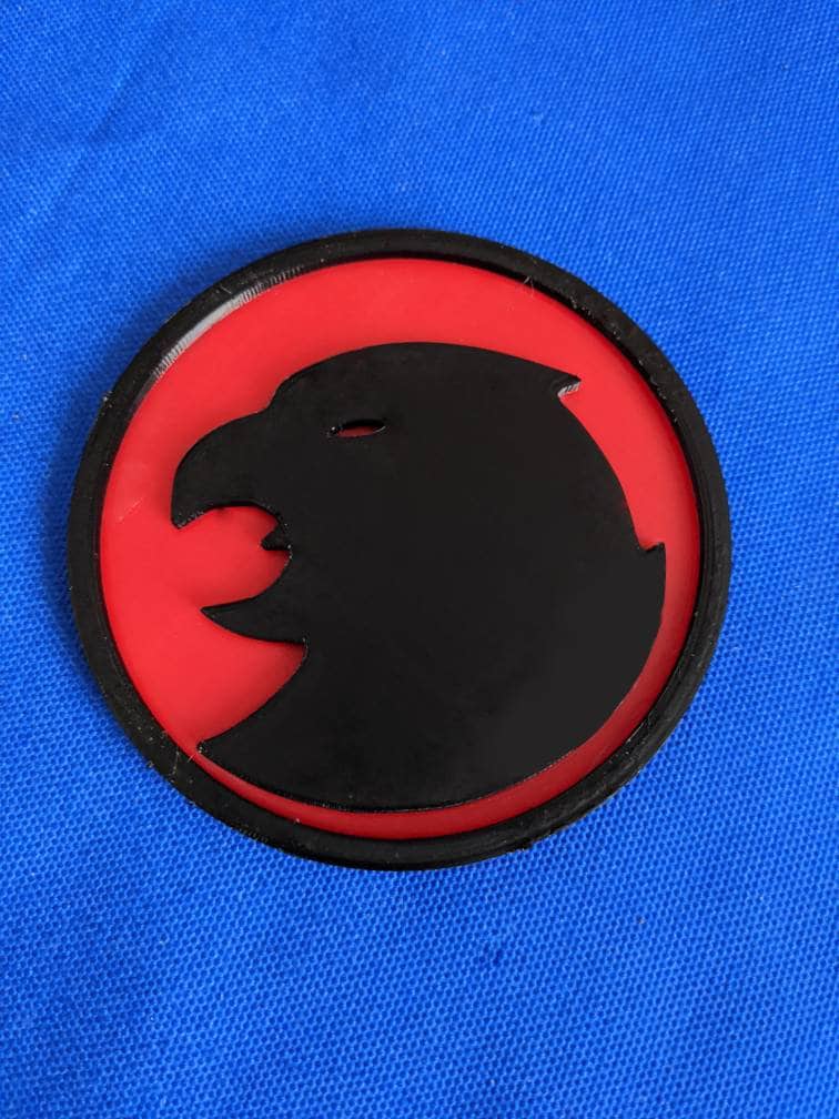 Hawkgirl Inspiriertes Gürtelschnallenmotiv von Chompworks