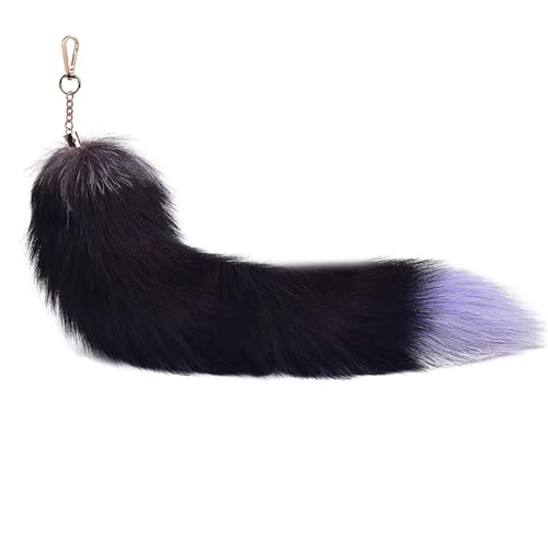 Faux Fur Fox Tail Keychain Therian Kunstfell Fuchsschwanz Anhänger Fuchs Schwanze Furry (10) von ChongKuan