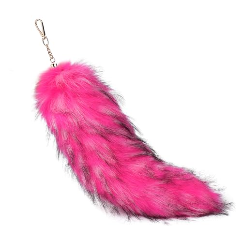 Faux Fur Fox Tail Keychain Therian Kunstfell Fuchsschwanz Anhänger Fuchs Schwanze Furry (10) von ChongKuan