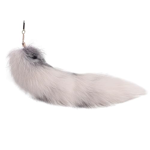 Faux Fur Fox Tail Keychain Therian Kunstfell Fuchsschwanz Anhänger Fuchs Schwanze Furry (12) von ChongKuan