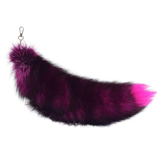 Faux Fur Fox Tail Keychain Therian Kunstfell Fuchsschwanz Anhänger Fuchs Schwanze Furry (13) von ChongKuan