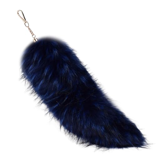 Faux Fur Fox Tail Keychain Therian Kunstfell Fuchsschwanz Anhänger Fuchs Schwanze Furry (17) von ChongKuan