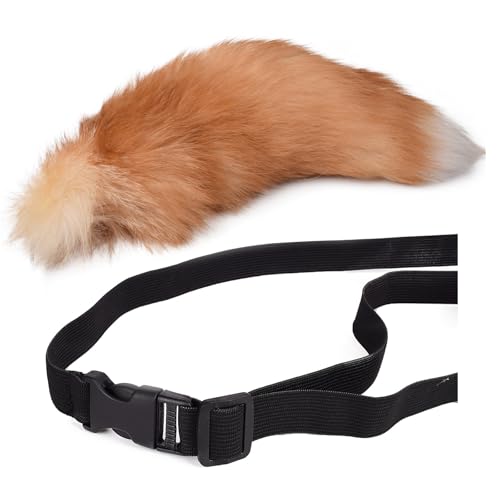 Faux Fur Fox Tail Keychain Therian Kunstfell Fuchsschwanz Anhänger Fuchs Schwanze Furry (2) von ChongKuan
