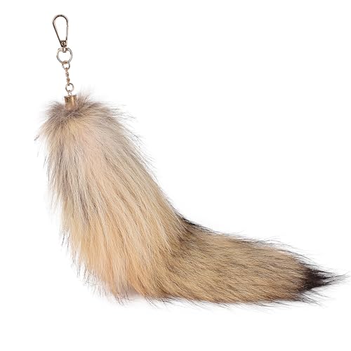 Faux Fur Fox Tail Keychain Therian Kunstfell Fuchsschwanz Anhänger Fuchs Schwanze Furry (27) von ChongKuan