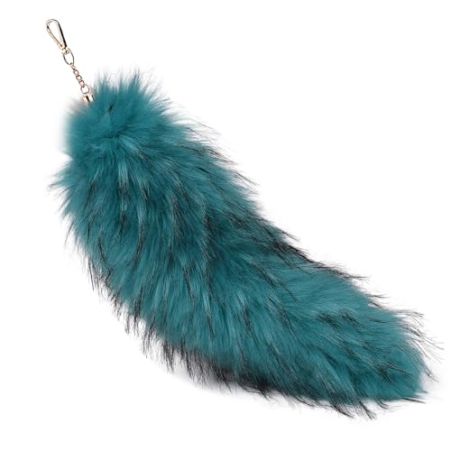 Faux Fur Fox Tail Keychain Therian Kunstfell Fuchsschwanz Anhänger Fuchs Schwanze Furry (5) von ChongKuan