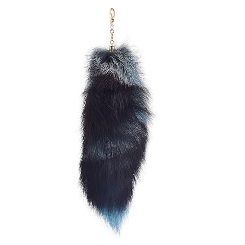 Faux Fur Fox Tail Keychain Therian Kunstfell Fuchsschwanz Anhänger Fuchs Schwanze Furry (7) von ChongKuan