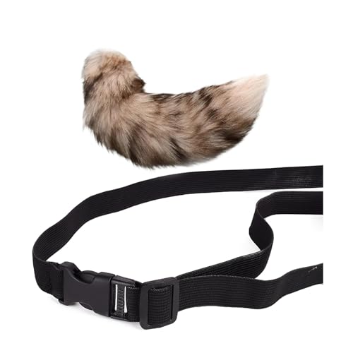 Fuchsschwanz Anhänger Kunstfell Faux Fur Fox Tail Keychain Therian Fuchs Schwanze Furry (26) von ChongKuan