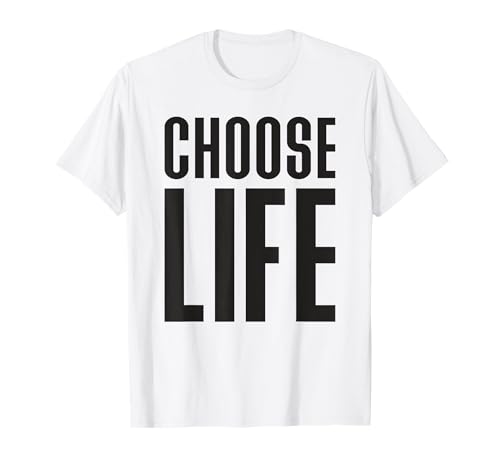 Choose Life T-Shirt Herren Frauen 80 's Funny Nerd Geek T-Shirt T-Shirt Choose Life T-Shirt Herren Frauen 80 's Funny Nerd Geek T-Shirt T-Shirt von Choose Life T-Shirt