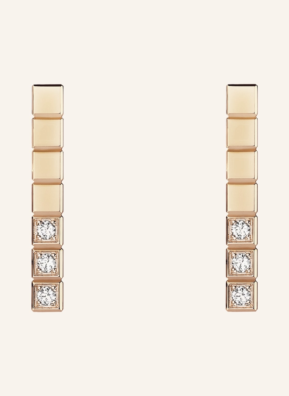 Chopard Ohrring Ice Cube rosegold von Chopard