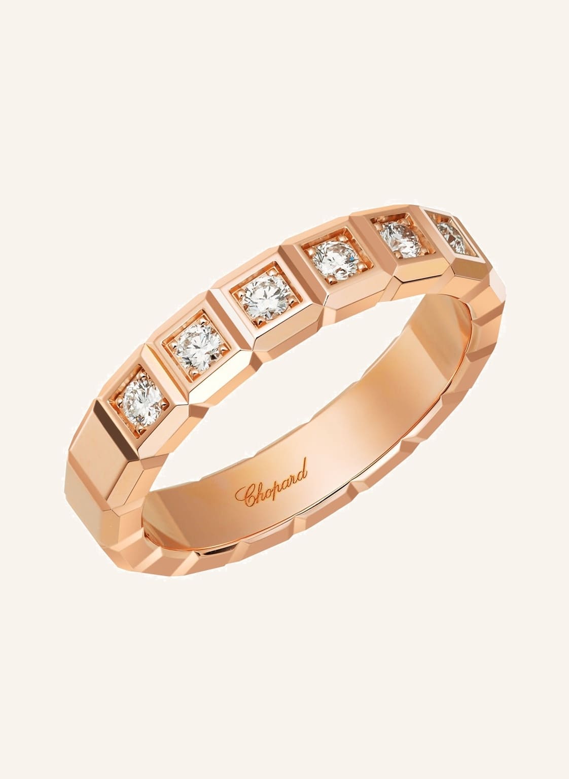 Chopard Ring Ice Cube rosegold von Chopard