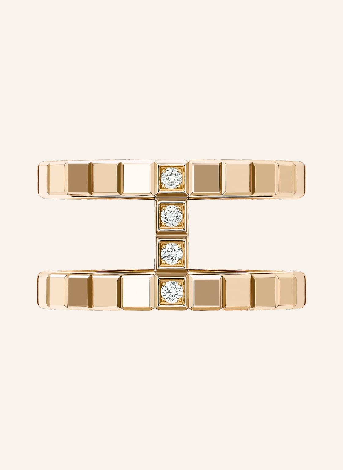 Chopard Ring Ice Cube rosegold von Chopard