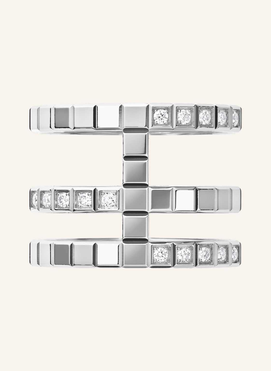 Chopard Ring Ice Cube silber von Chopard