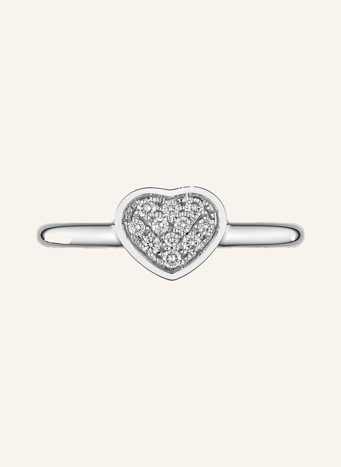 Chopard Ring My Happy Hearts silber von Chopard